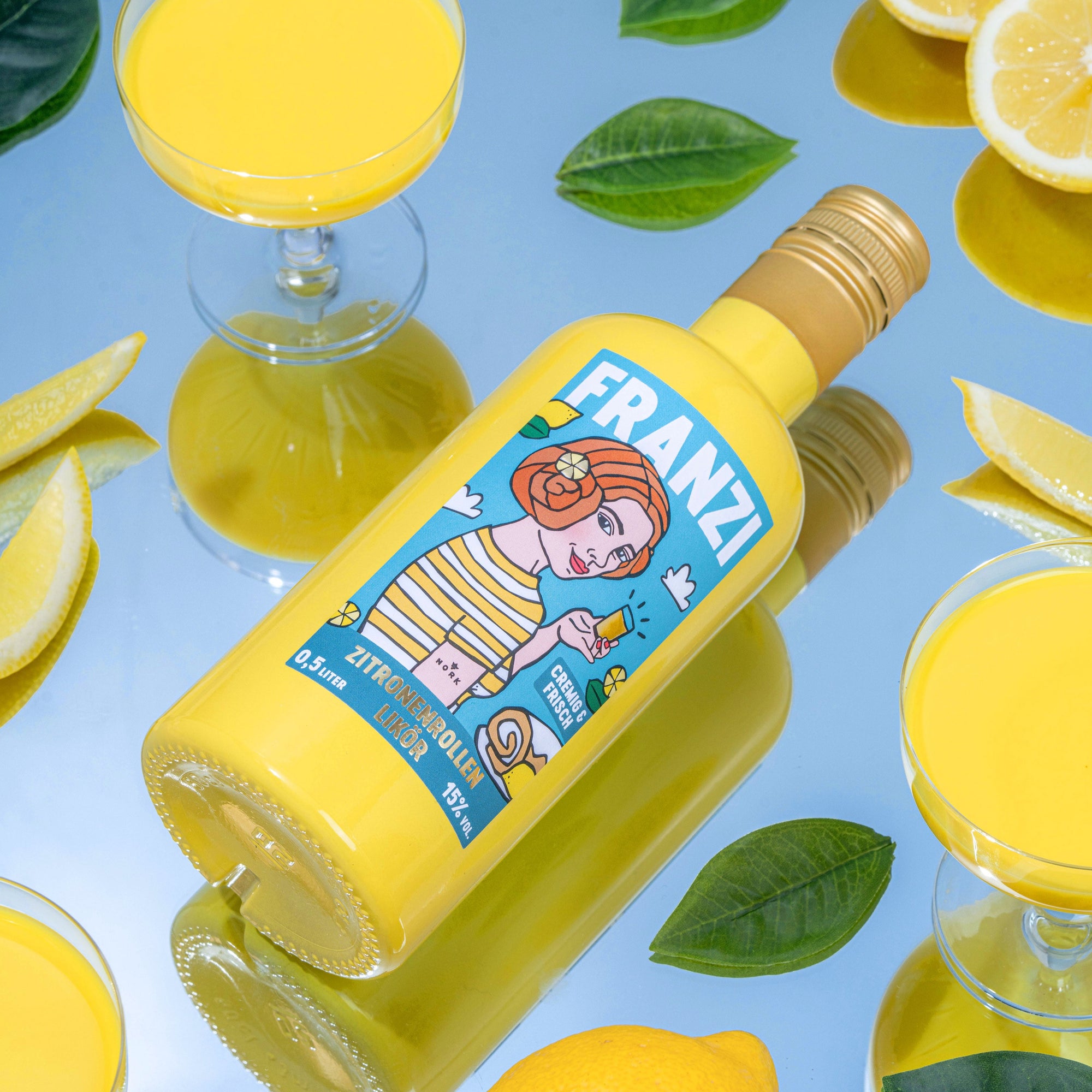 Franzi - Zitronenrollen Likör