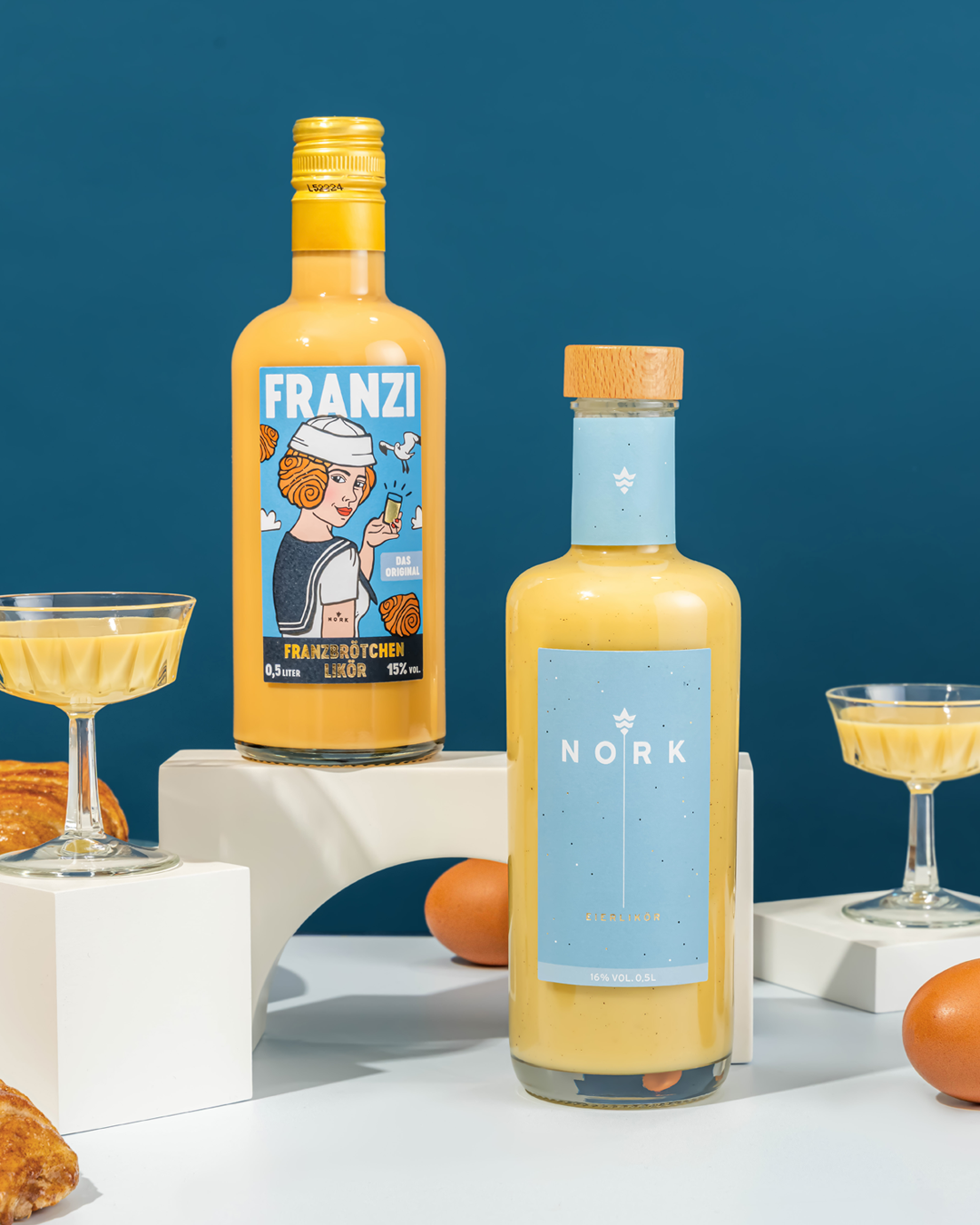 Das Eierlikör Geschenkset mit Franzi Likör