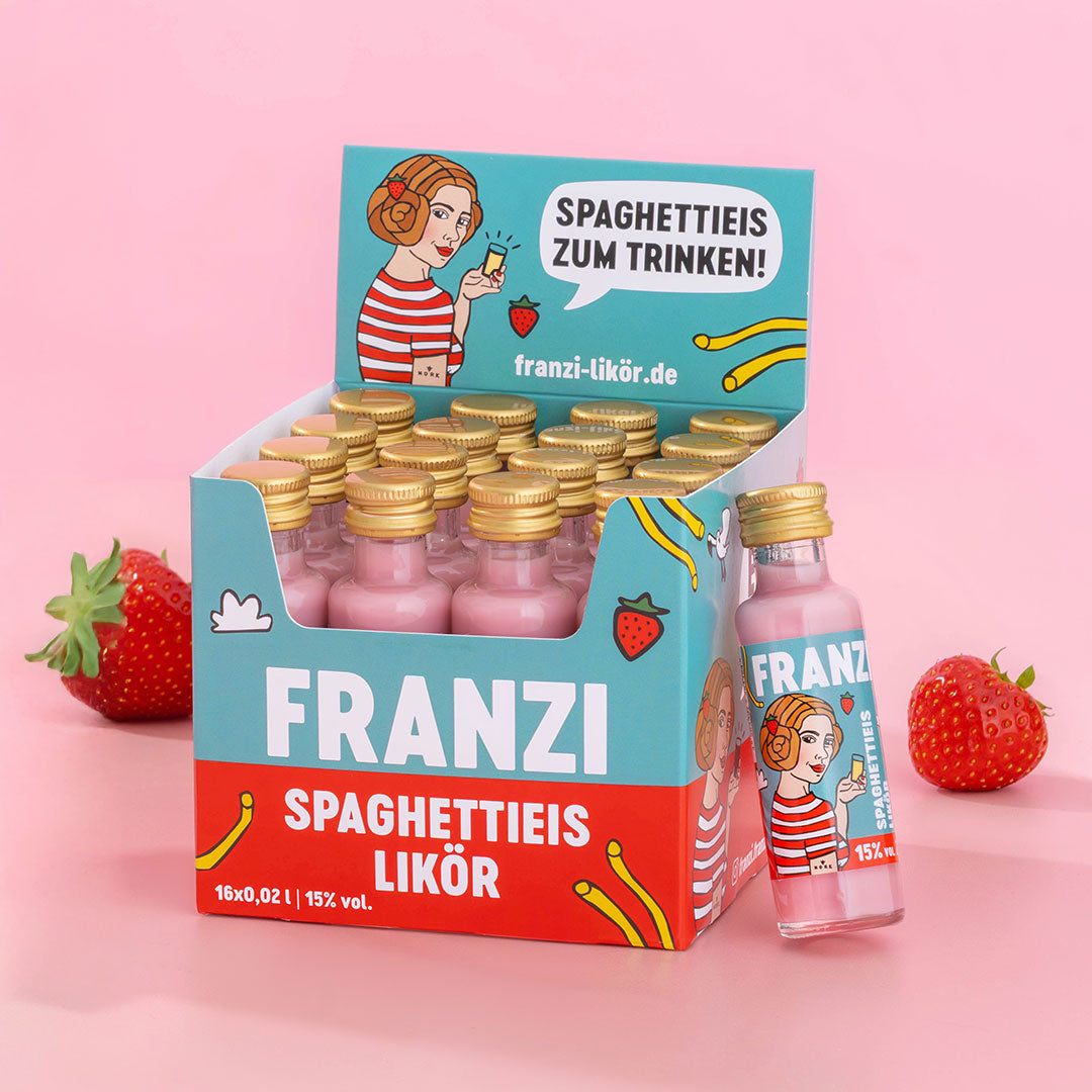 Franzi Spaghettieis Likör Mini Box