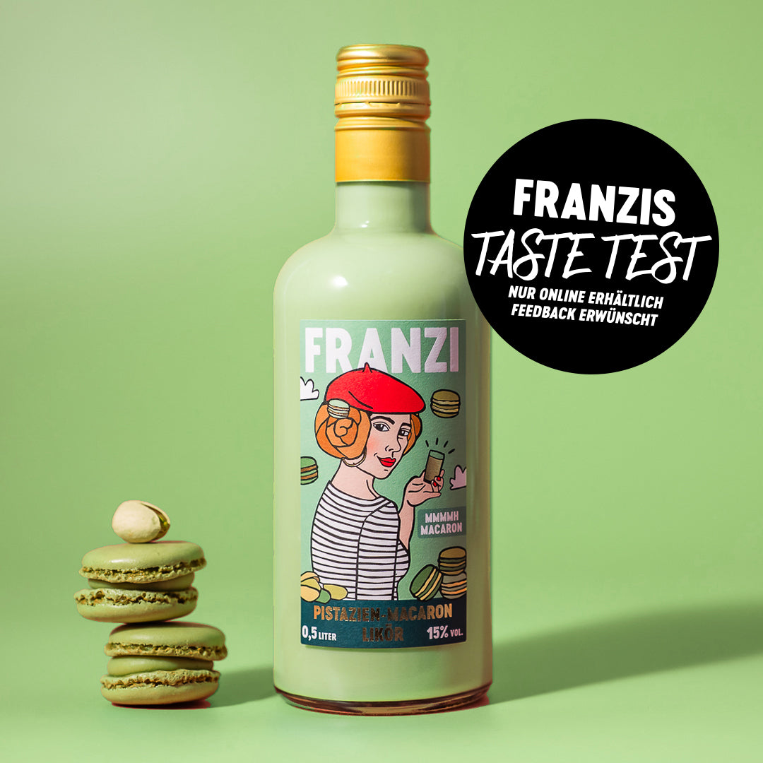 Pistazien Macaron Likör - Exklusive Onlineshop-Edition