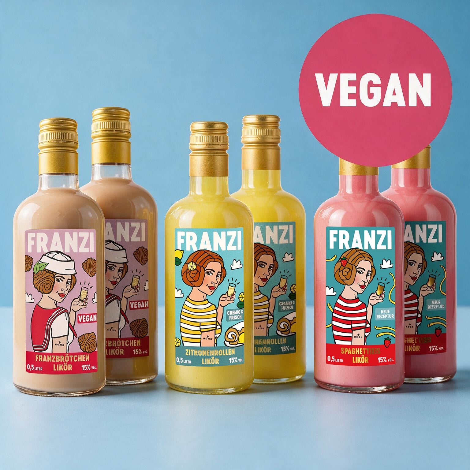 FRANZI Sixpack -VEGAN-