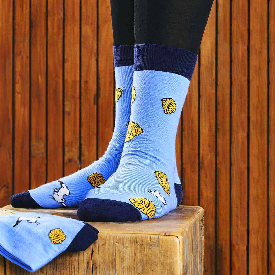 Franzi Franzbrötchensocken - limitierte von Jungfeld Edition