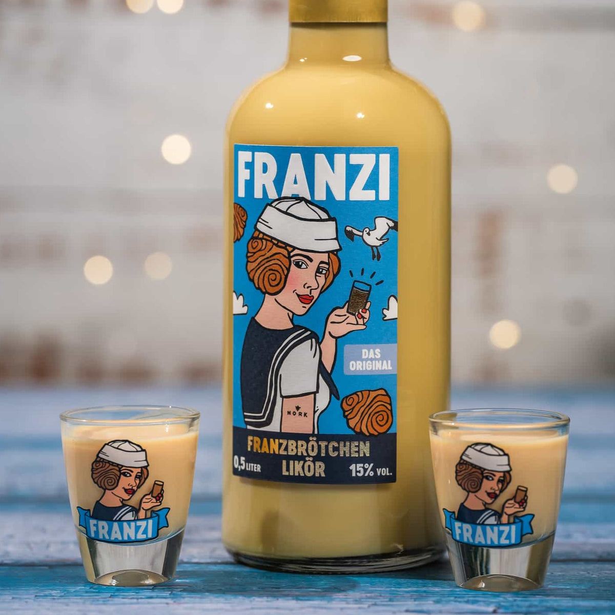 Leckere Franzbrötchen-Likör Geschenksets I Franzi Likör